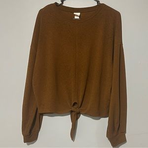 H&M Brown Blouse Size S